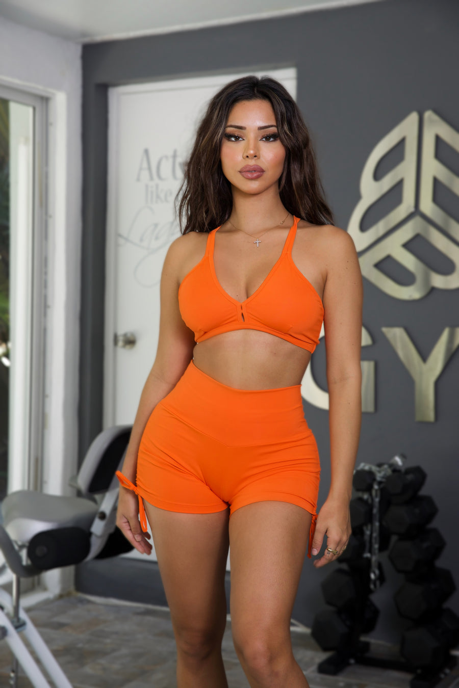 Orange Talita Shorts