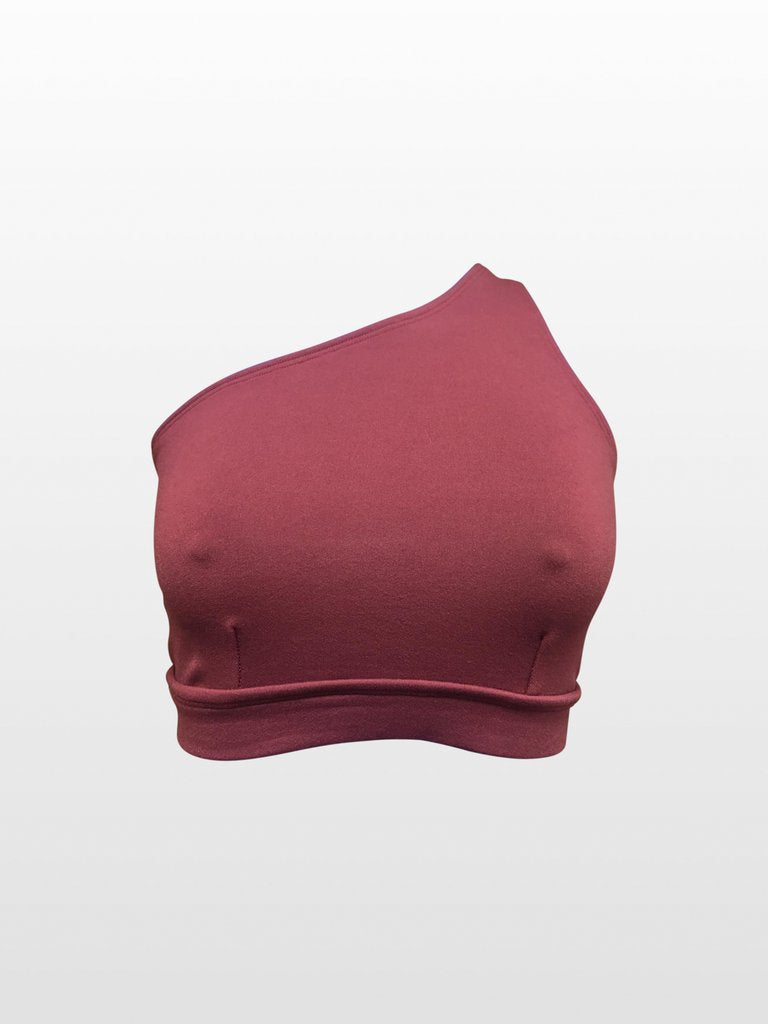 Single Shoulder Top (Thick Supplex)