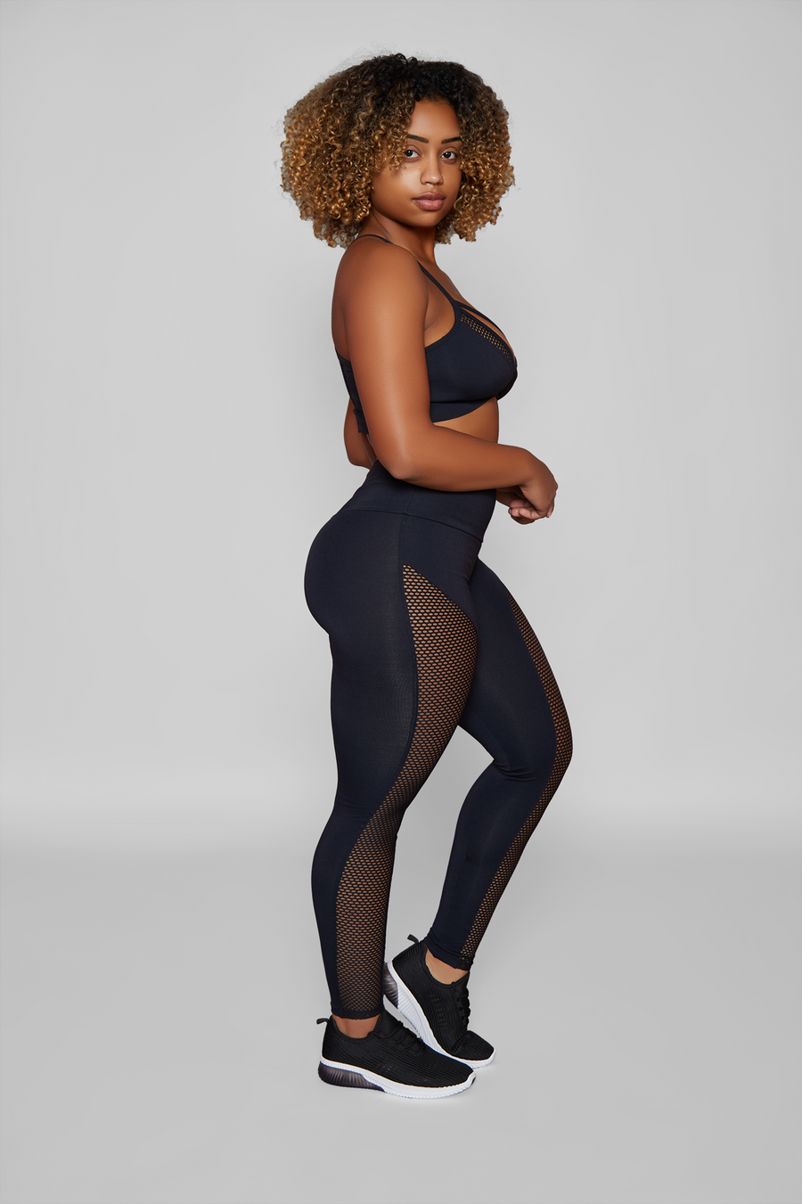 Pretinha Mesh Leggings (Thick Supplex)