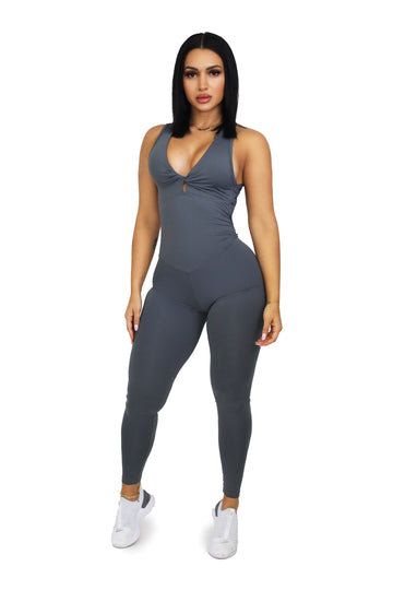 Grey Lee Ring Bodysuit