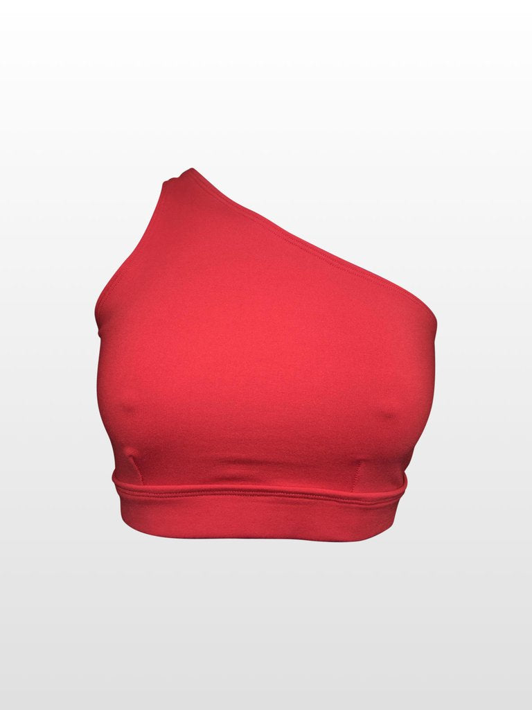 Single Shoulder Top (Thick Supplex)